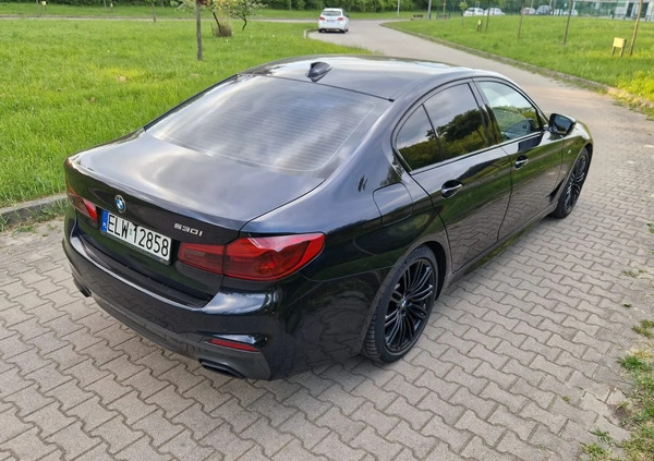 BMW Seria 5 cena 142900 przebieg: 125000, rok produkcji 2019 z Kcynia małe 596